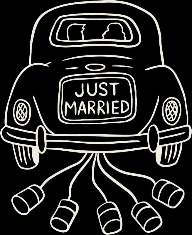 just married